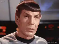 Spock looking skeptical