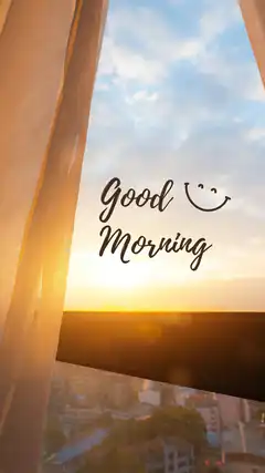 Good Morning Sunrise with Smiley