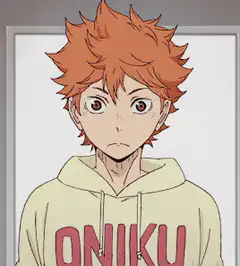 Hinata Shoyo oniku hoodie