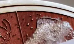 Water reveals Guy Fawkes mask