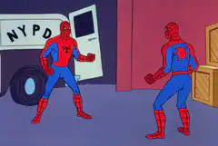 Spider-Man pointing meme