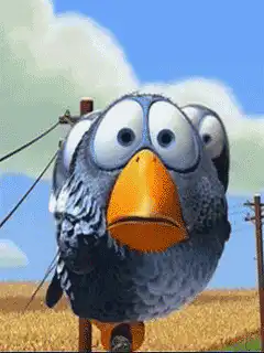 Bird on a wire multiplies and disappears