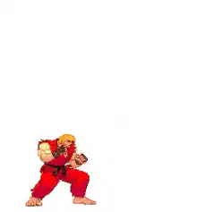 Ken Masters fireball animation
