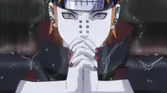 Pain praying in the rain