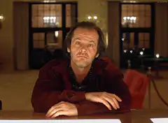 Jack Nicholson laughing maniacally