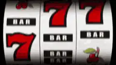 slot machine reels spinning