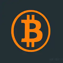 Spinning Bitcoin Logo