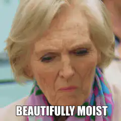 Beautifully Moist Old Woman