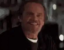 Jack Nicholson creepy smile