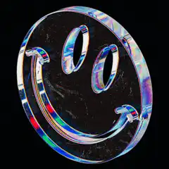 Holographic Smiley Face Rotating