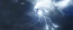 Thor lands and powers up