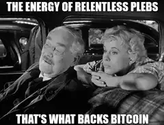 Relentless Plebs Backs Bitcoin