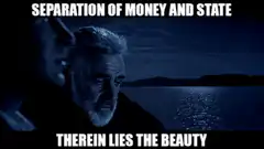 Bruce Willis Separation of Money and State