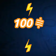 100 Lightning Bolts Gift