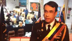 Man in military uniform speaking