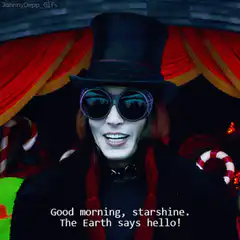 Willy Wonka Good Morning Starshine