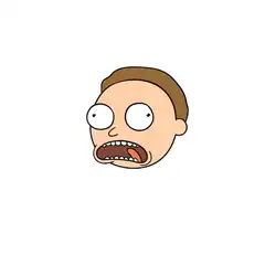 Rick and Morty faces morphing