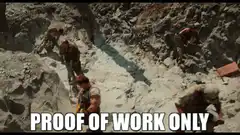Arnold Schwarzenegger mining proof of work