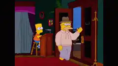 Homer Simpson leaves room