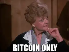 Blanche from The Golden Girls Bitcoin Only