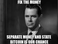 Fix the Money Bitcoin Meme