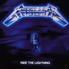 Metallica Ride the Lightning album cover animation