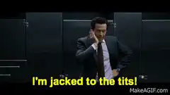 Ryan Reynolds I'm jacked to the tits