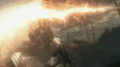 Gwyn's mighty bolts peeled apart their stone scales