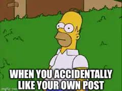 Homer Simpson sinking into grass