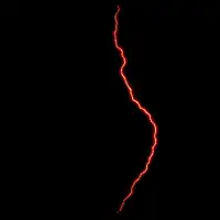 red lightning bolt animation