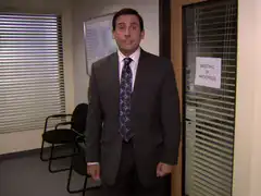 Michael Scott Meeting In Progress