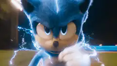 Sonic charging up with lightning