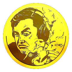 Elon Musk gold coin flip