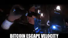 Bitcoin Escape Velocity
