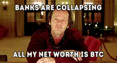 Jack Nicholson Banks Collapsing All My Net Worth Is BTC