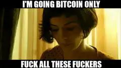 I'm Going Bitcoin Only Fuck All These Fuckers