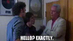 Hello? Exactly. Scene