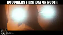 No Coiners First Day on Nostr