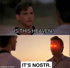 Is this heaven? It's Nostr.