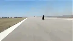 small plane crash on runway