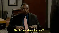 No take-backsies?