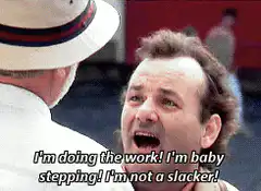Bill Murray I'm not a slacker