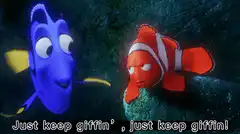 Dory and Nemo Just Keep Giffin