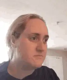 Woman makes faces then says no then well