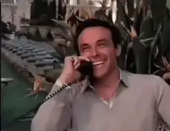 Al Pacino laughing on the phone