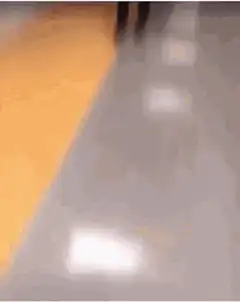 Old man high fives camera