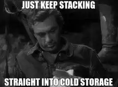 Just Keep Stacking Cold Storage