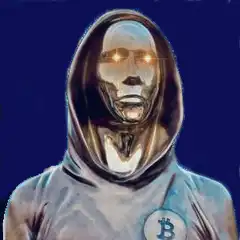 Bitcoin Hooded Figure Lightning