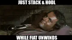 Just Stack & HODL While Fiat Unwinds