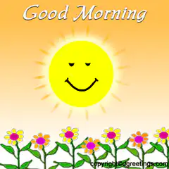 Good Morning Sun Animation